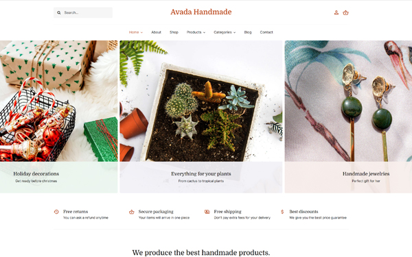 Handmade Website